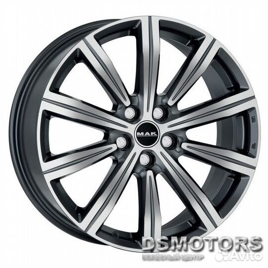 Диски Birmingham 8/19 5x120 ET38 d72.6 GUN metmirr