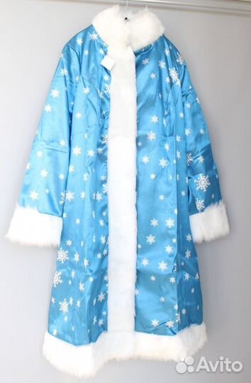 Костюм Снегурочки из атласа