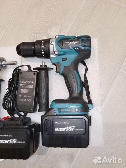 Ледобур Heimerdinger 6Ah+шнек Тонар 130 мм