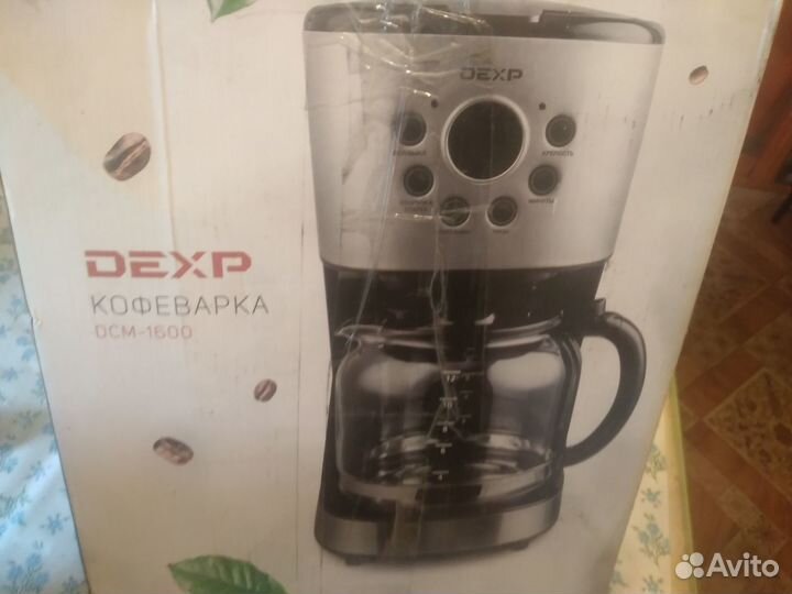 Продам бу кофеварку Dexp