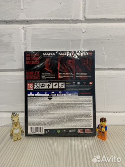 Новый Mafia trilogy запечатанный PS4/PS5