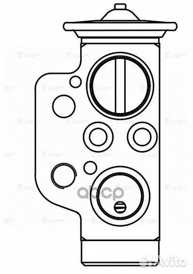 Клапан кондиционера расширительный VW Touareg I