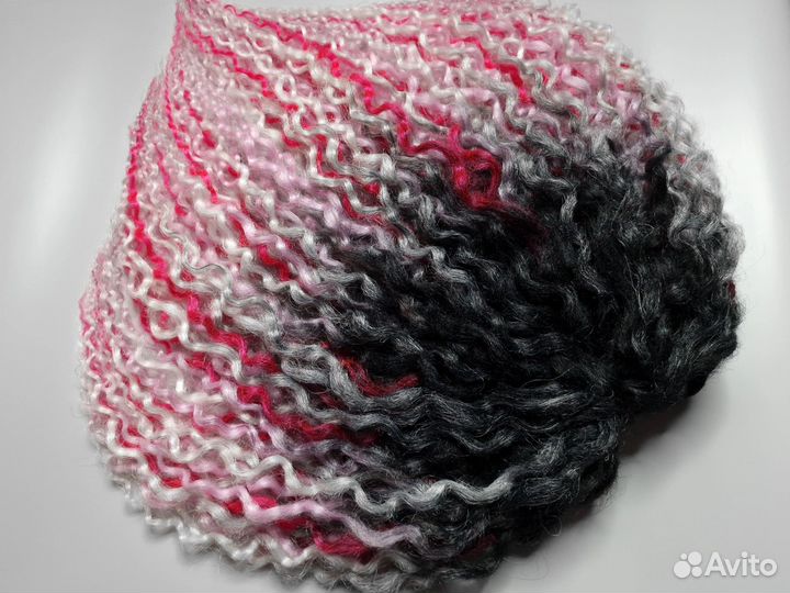 Завитые дреды