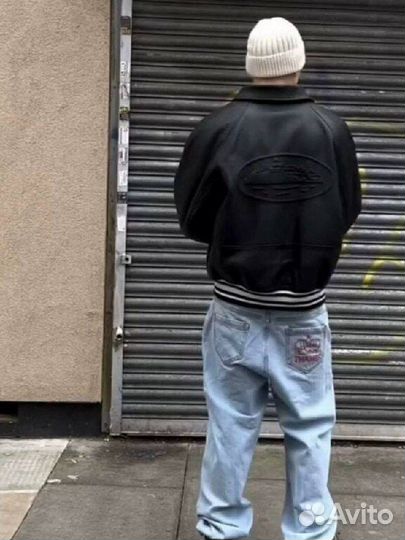 Бомбер Corteiz Кожаный