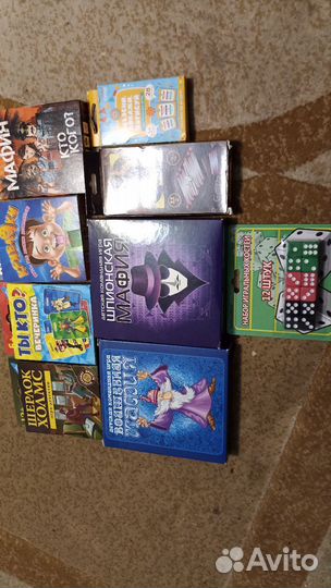 Настлльные игры новые