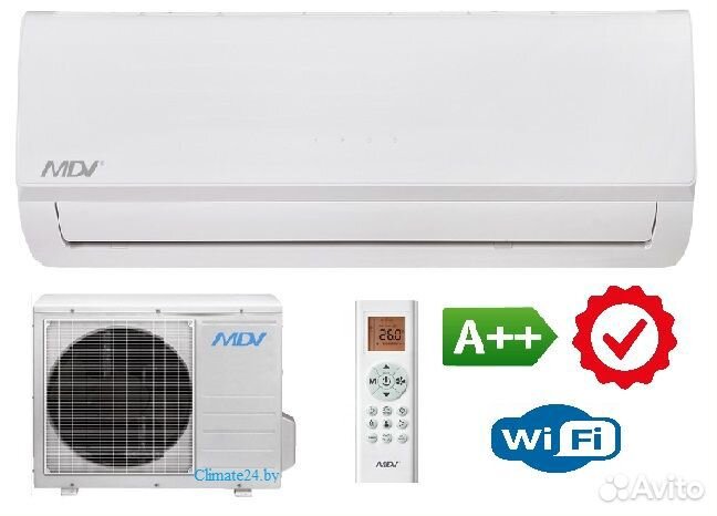 Кондиционер новый. Гарантия. MDV