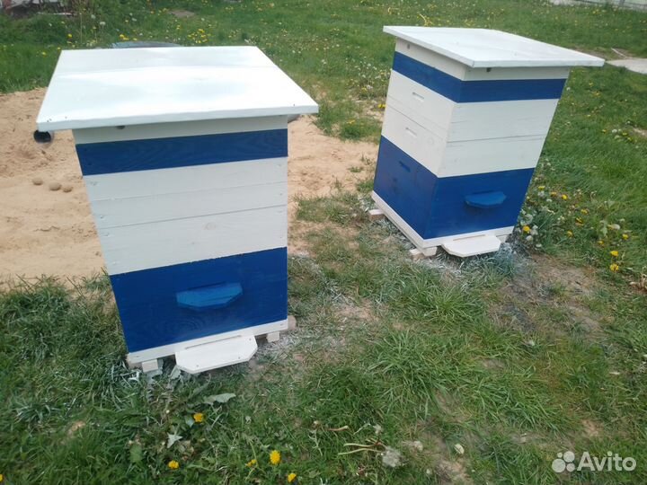 Новые ульи для пчел