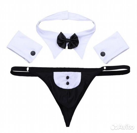 Эротический костюм официанта