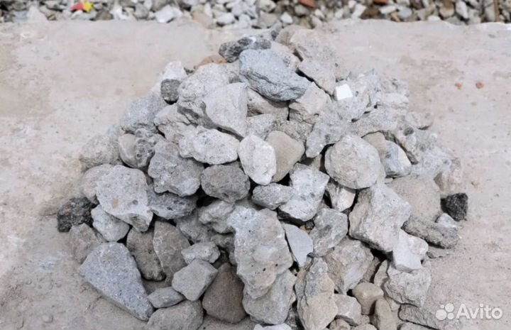 Щебень вторичный
