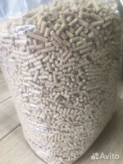 Наполнитель для туалета Пеллеты древесные