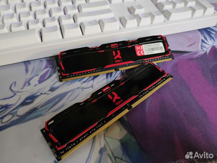 Оперативная память ddr4 16gb(2*8)