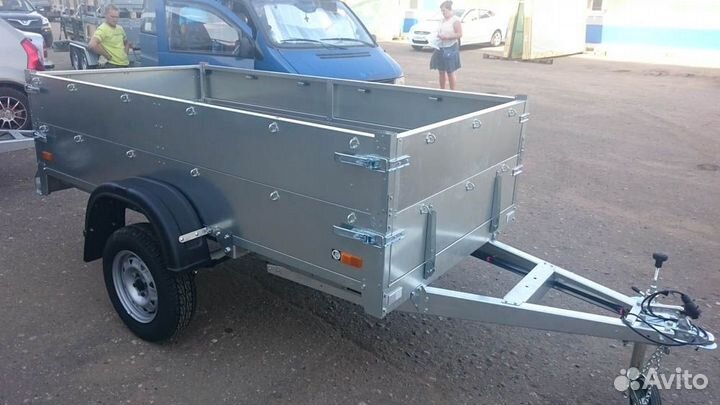 Прицеп сст-7132-2К 2,2х1,2 оцинк. выс. Новый