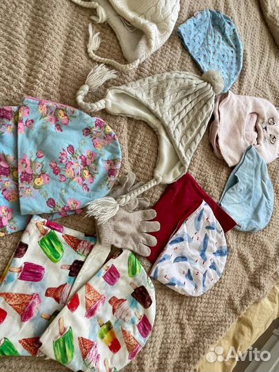 Пакет шапок 3-6 лет