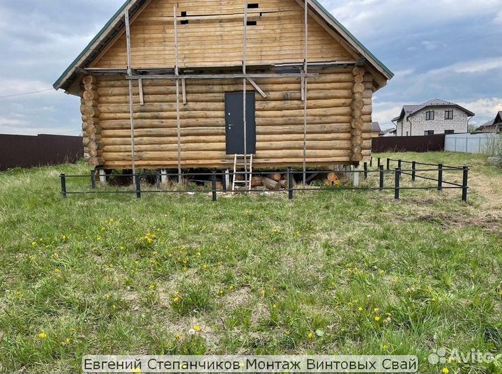 Винтовой фундамент