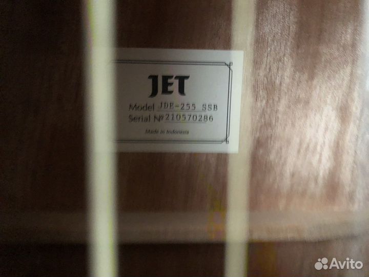 Гитара электроакустическая Jet