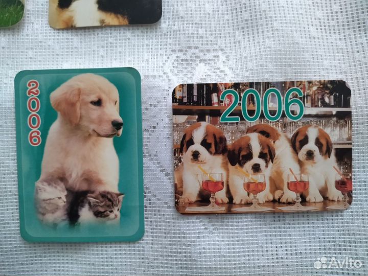 Календарь 2005/2006/2010/2011 собака тигр кролик