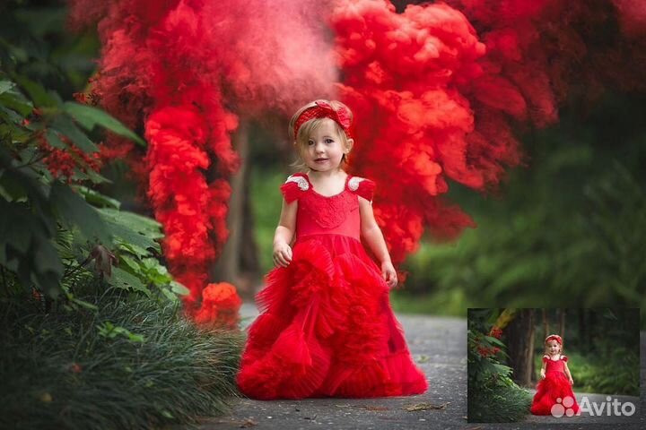 Цветной дым для фотосессии