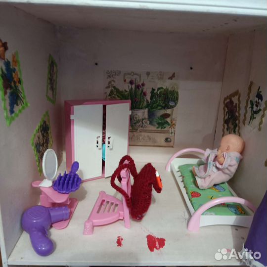 Домик для кукол барби