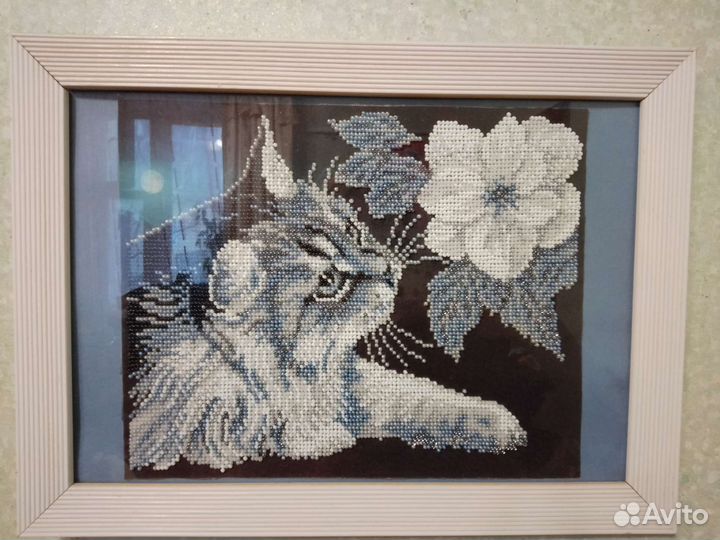 Картины вышитые бисером