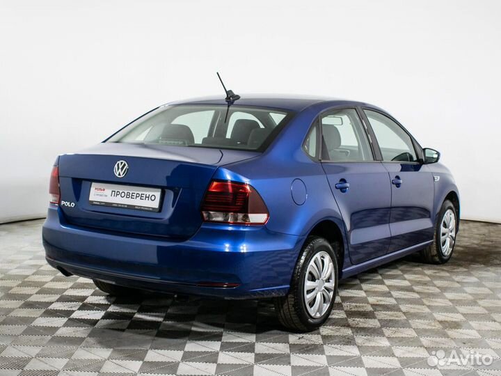 Volkswagen Polo 1.6 AT, 2019, 80 853 км