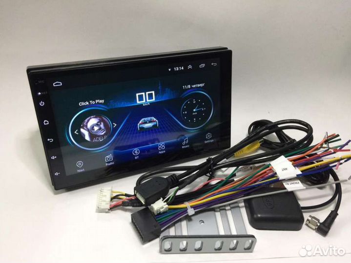 Новая 2 Din магнитола Андроид
