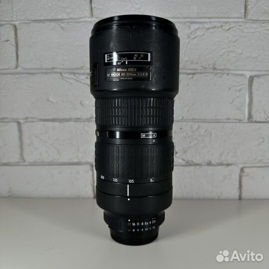 Nikon 80-200mm f/2.8D ED AF + UV фильтр