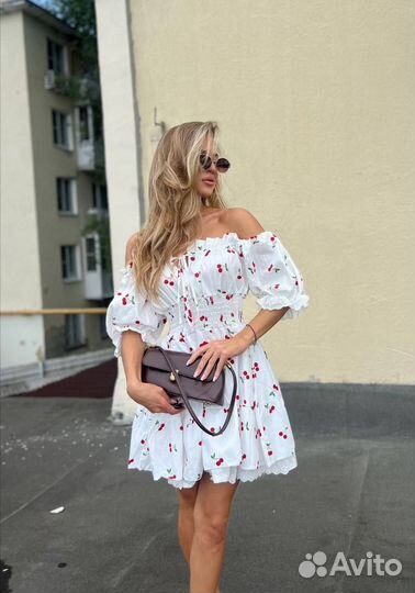 Платье женское мини летнее