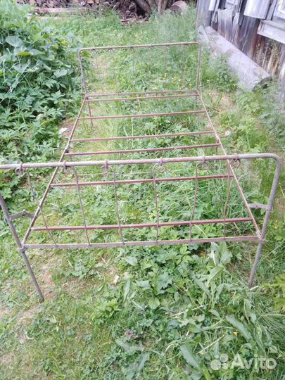 Кровать складная старинная. Антиквариат