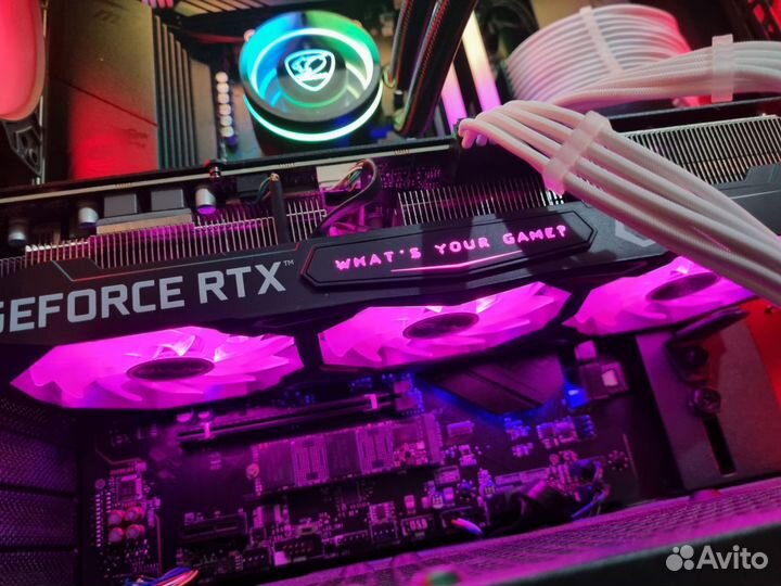 Видеокарта RTX 3070 ti на гарантии Днс