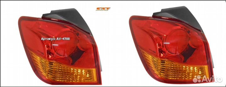 Фонарь задний mitsubishi ASX 2010