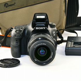 Sony Alpha A58 20.1MP c Kit SAM II 18-55