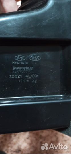 Дефлектор радиатора kia Rio 3