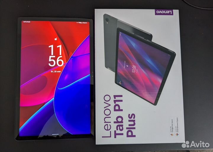 Планшет Lenovo Tab P11 Plus 6/128Гб LTE