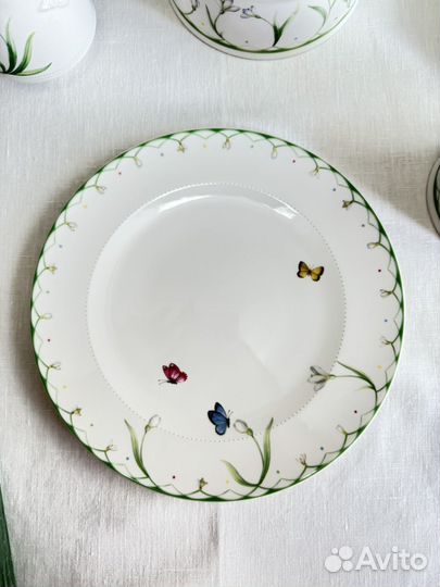 Villeroy boch colourful spring тарелка 27см