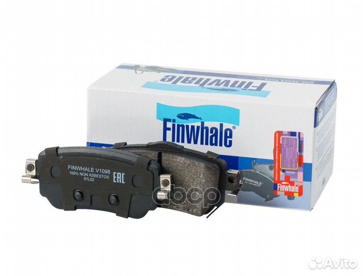 Колодки задние V1098 Finwhale