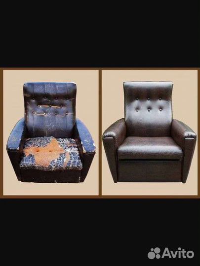 Ремонт перетяжка мягкой мебели