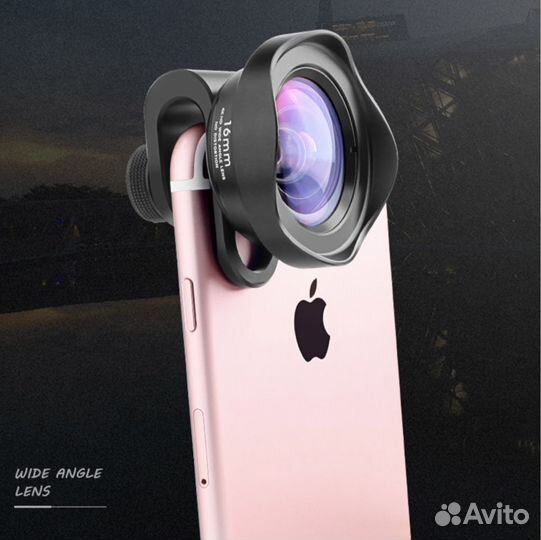 Линза(объектив) для камеры телефона 3 в 1