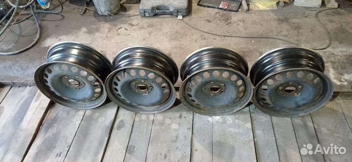 Штампованные диски chevrolet Авео т300