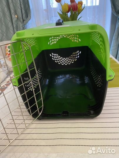 Переноска для животных пластиковая