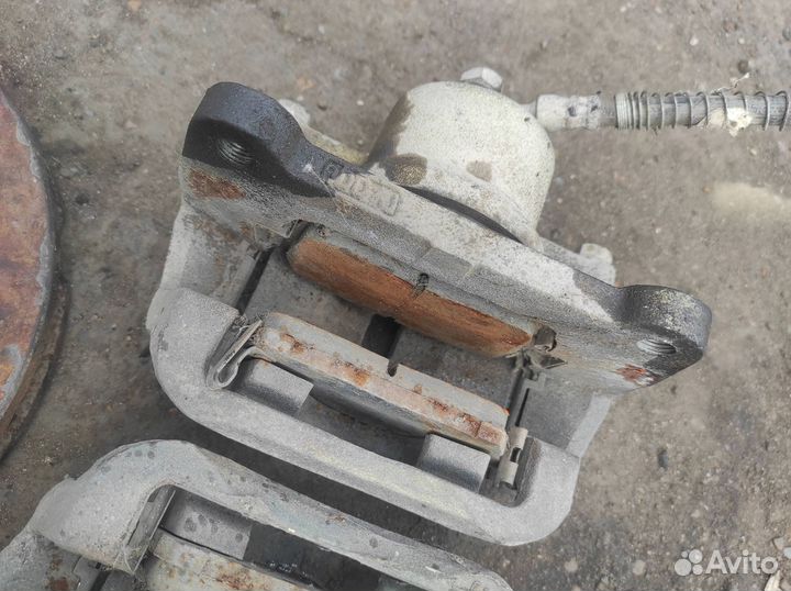 Суппорта передние + диски (комплект) тагаз Hardy