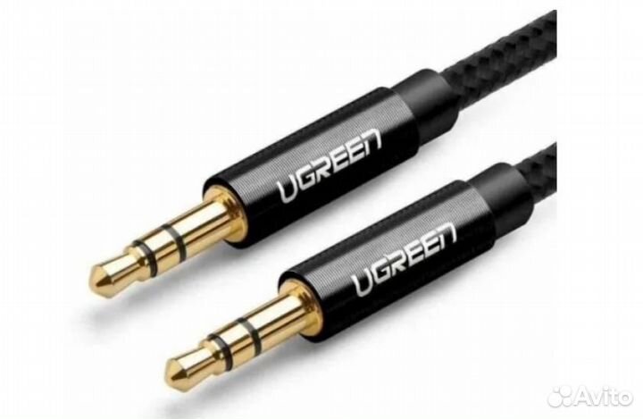 Кабель ugreen AV112 3.5mm Male to 3.5mm Male Cabl