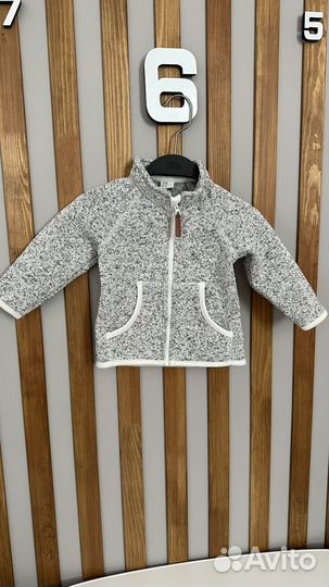 Флисовая кофта на замке