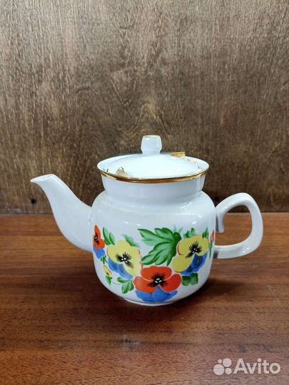 Чайник заварочный фарфоровый СССР
