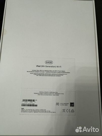 Планшет apple iPad 9