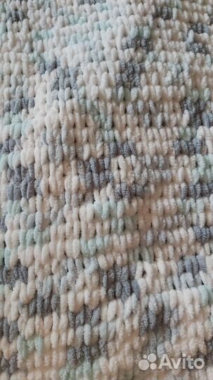 Плед детский вязаный ручная работа