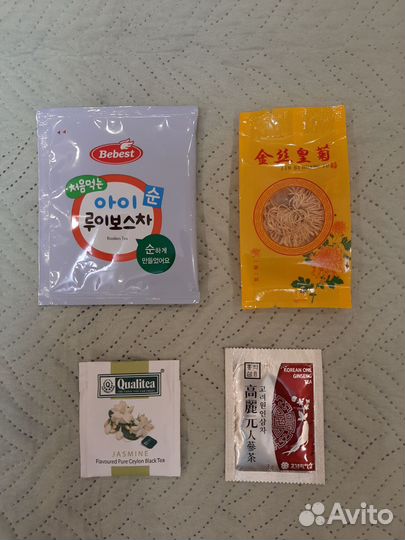 Пакетики с чаем для коллекционеров