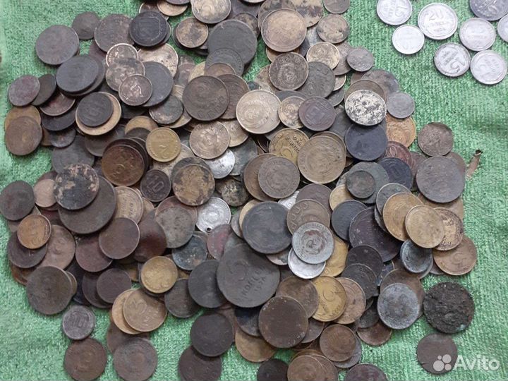 Монеты ранние советы до 1961г