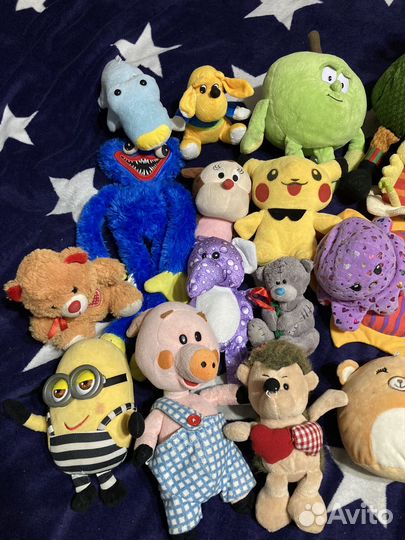 Мягкие игрушки пакетом