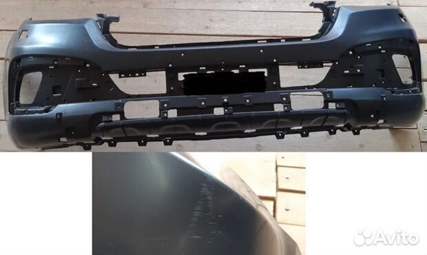 Бампер передний Haval H9 (с дефектом)