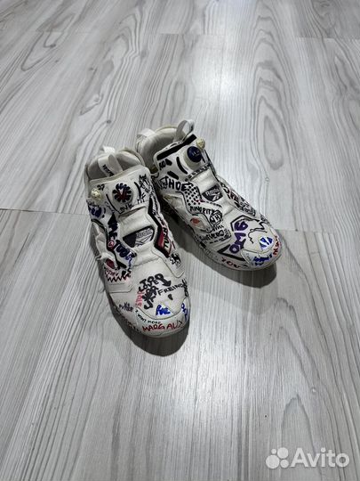 Кроссовки Reebok + Vetements без стельки 38-39